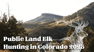 Colorado 2023 Elk Hunt Part One | 20 Yards off a Bull Elk on the First Day