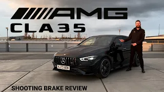 NEW 2024 Mercedes-AMG CLA 35 Shooting Brake Facelift Review