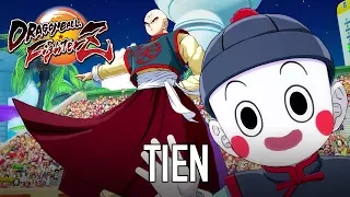 Dragon Ball FighterZ - PS4/XB1/PC - Tien (Character Intro Video)