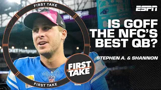 Stephen A. & Shannon crown Jared Goff the BEST QB IN THE NFC 👑 | First Take