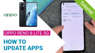 OPPO Reno8 Lite 5G - How to update the apps • 📱 • 👨🏼‍💻 • 🔄 • Tutorial