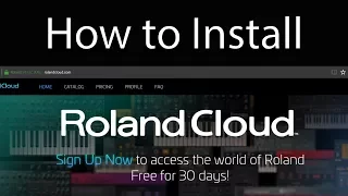 How to install Roland Cloud Plugins/VSTs