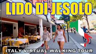 LIDO DI JESOLO WALKING TOUR, [ULTRA 4K HD 60fps] August 2023, ITALY 🇮🇹