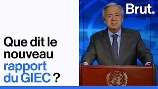 Que dit le nouveau rapport du GIEC ?