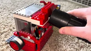 Lego vacuum engine 2 cylinder my best design yet!