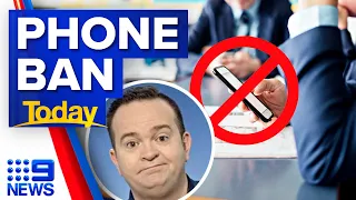 ‘This is a crazy solution’: Psychologist urging schools to ban mobile phone use | 9 News Australia