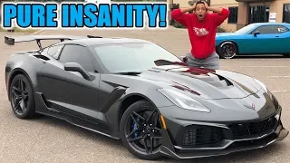 I JUST DROVE THE 2019 CORVETTE ZR1 & THIS THING SHOULD BE ILLEGAL! HERE'S WHY..