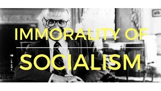Milton Friedman on the immorality of socialism