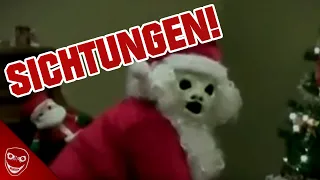 Die gruseligsten Sichtungen des Weihnachtsmanns!