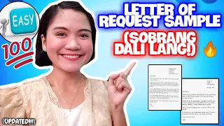 PAANO GUMAWA NG LETTER OF REQUEST? DETAILED STEP-BY-STEP UPDATED GUIDE | LETTER OF REQUEST SAMPLE