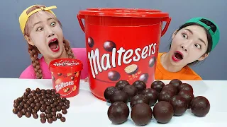 Mukbang Maltesers Chocolate Ice Cream 몰티져스 초콜릿 먹방 Boram Yummy [보람 야미]
