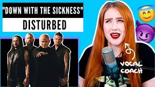 David's voice is so sweet... also demons | Vocal Analysis "Down With The Sickness" by Disturbed