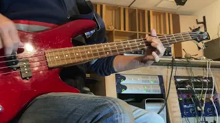 Doobie Brothers   Long Train Running  Bass cover By Mr. Ray Bassman @ Sara Recording Studio