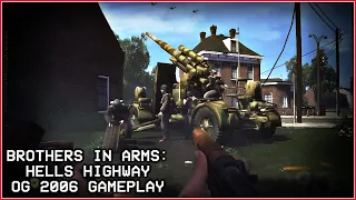 BIA: Hell's Highway - 88s in Eidhoven | OG 2006 Gameplay [HQ]