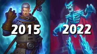 Hearthstone Mage in 2015 vs 2022