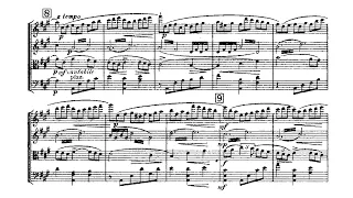 Felix Blumenfeld: String Quartet in F major, Op. 26