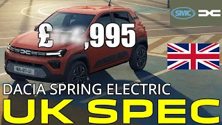 DACIA Spring Electric First Look | 2024 Geneva Motor Show | 4K