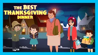 THE BEST THANKSGIVING DINNER | English Story For Kids | Stories Of Thanksgiving | Festive Season 22'