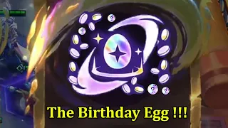 The Birthday Egg !!! Cash out...