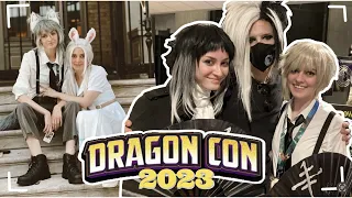 DragonCon 2023 | the deteriorating cosplayer, going on stage with Crüxshadows, SSKK, Furries…