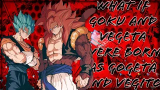 What if Goku and Vegeta were born as Gogeta and Vegito