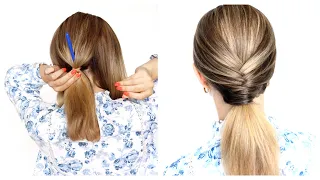 😱 TRY this FAKE A FISHTAIL BRAID HACK