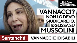 Santanché: “Non devo giudicare io Vannacci”. E su 'Mussolini statista' non risponde