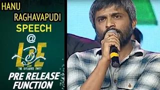 Director Hanu Raghavapudi Speech at #LIE Movie Pre Release Event - Nithiin, Arjun, Megha Akash