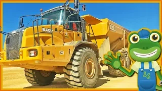 Dump Trucks For Children | Gecko's Real Vehicles