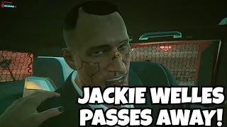 JACKIE WELLES'S DEATH REACTION! | CYBERPUNK 2077 (FULL GAME)