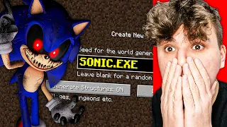 NIGDY NIE GRAJ na SEEDZIE SONIC.EXE w MINECRAFT 😰!!