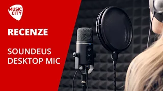 Recenze USB mikrofonu Soundeus Desktop Mic