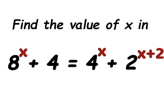 A nice exponential equation | Basics of Maths