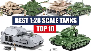 TOP 10 COBI Tanks in 1:28 scale -  ranking based on fans votes #cobi #cobiBricks #tanks