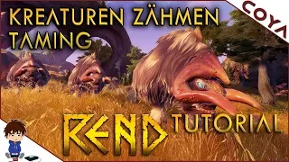 REND GUIDE: Kreaturen Zähmen - Taming ⚡️ REND Tutorial German, Deutsch