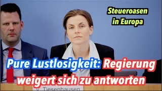 Eine Woche Lustlosigkeit: Bundesregierung will EU-Steueroasen nicht aussprechen