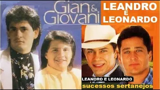 GIAN E GIOVANI & LEANDRO & LEONARDO E OUTROS SUCESSOS SERTANEJOS PT02