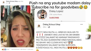 Daisy Licious / Daisy Lopez nakipag chikahan after live selling umabot ng 100K viewers walang miners