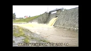 Powódź w Jeleniej Górze w 1997 r. cz 2 (1)  Telewizja kablowa studio RELAX Jelenia Góra.