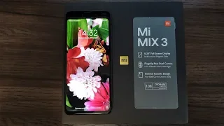 Xiaomi Mi MIX 3 - РАСПАКОВКА И ОБЗОР