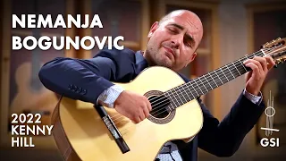 Nemanja Bogunovic performs his composition "Tango Azul" on a 2022 Kenny Hill "Signature SP/CD"