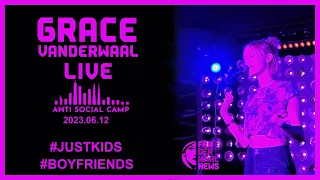 Grace VanderWaal LIVE performing unreleased songs #JustKids & #Boyfriends • 2023.06.12