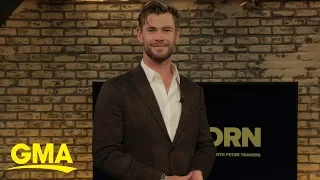 Chris Hemsworth had to fess up to his kids that he couldn't fly