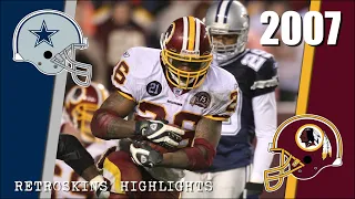 2007: Dallas Cowboys vs Washington Redskins Remastered NFL Highlights