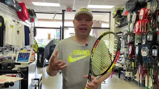 THE NEW PRINCE RIPSTICK 300G TENNIS RACKET REVIEW