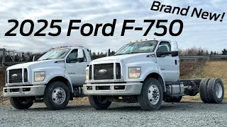 Ford's Biggest Truck / 2025 Ford F-750 Chassis 6.7L Review
