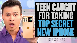 TEEN Caught TAKING New IPHONE 14 Pro Max from Apple before Release Date.