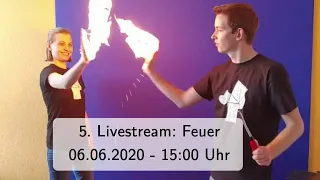 Experimentieren mit Feuer