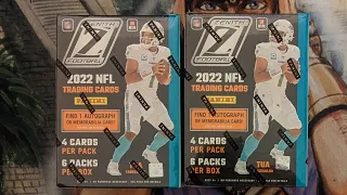 2 ROOKIE AUTOS!? - 2022 ZENITH FOOTBALL BLASTER X2 OPENING 🔥💥