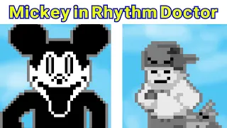 "Happy" but in Rhythm Doctor (Sunday Night) (Creepypasta Horror EXE Level) (Spooky post 2/2)